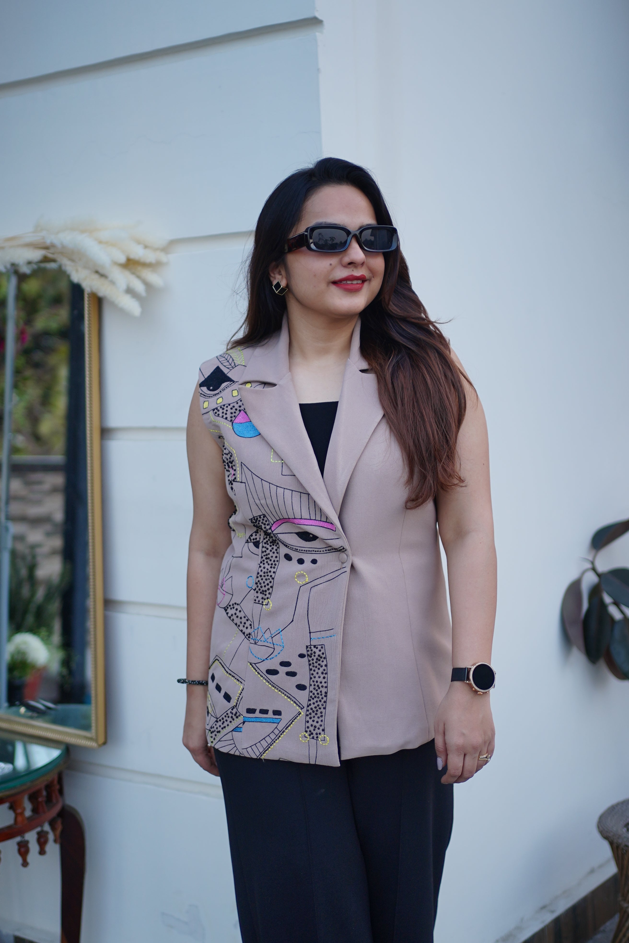 Aura Blazer Sleeveless