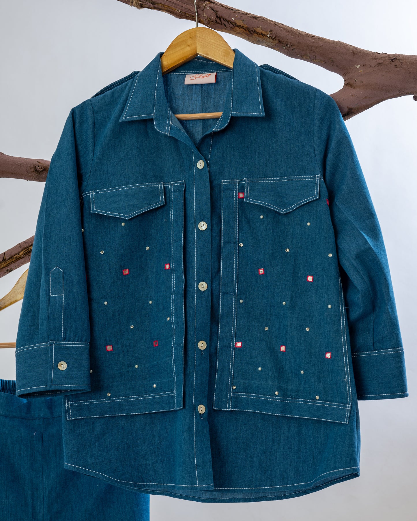 Denim Patch Pocket Co-Ord