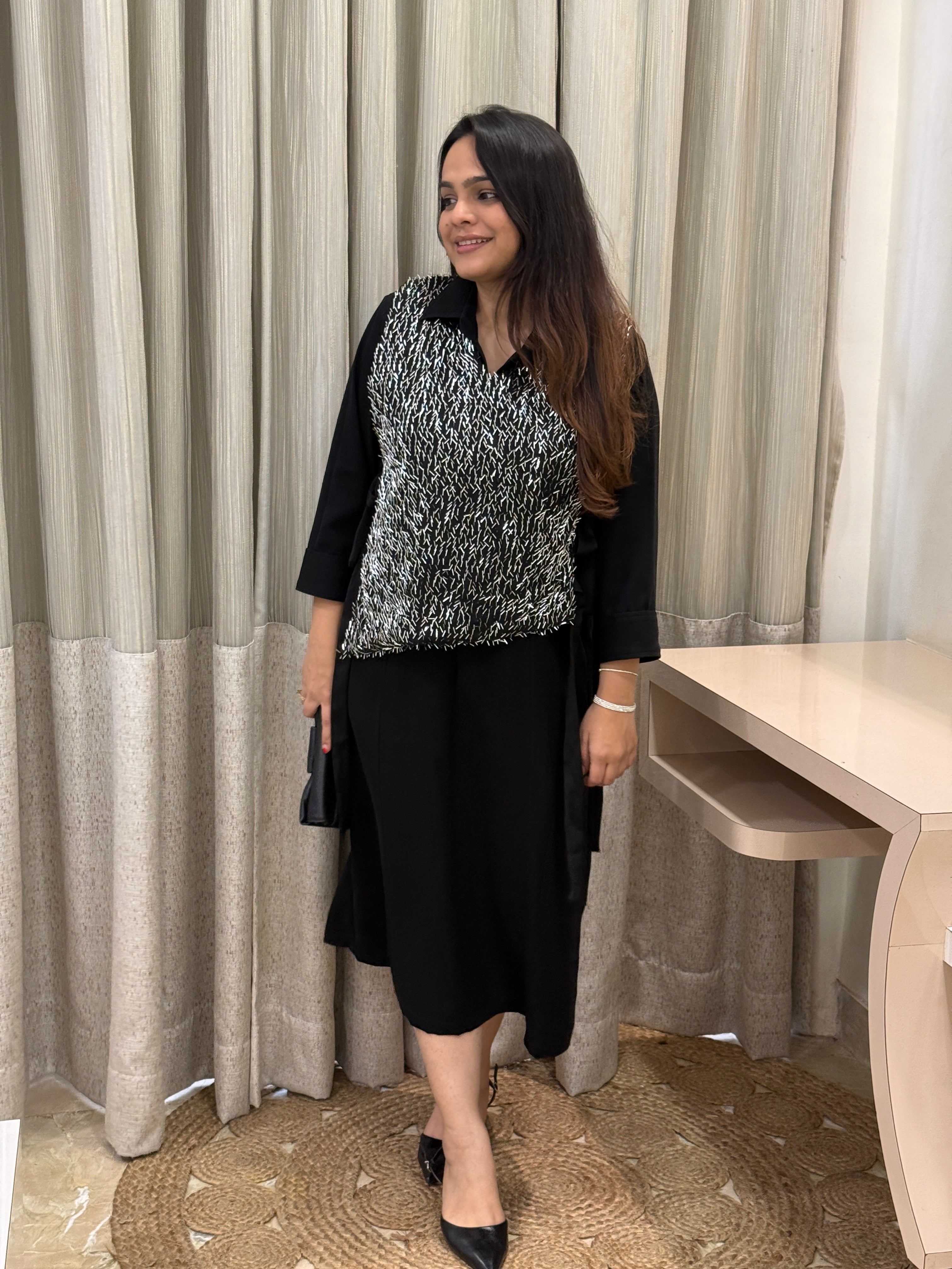 Grey Dazzeled Waistcoat