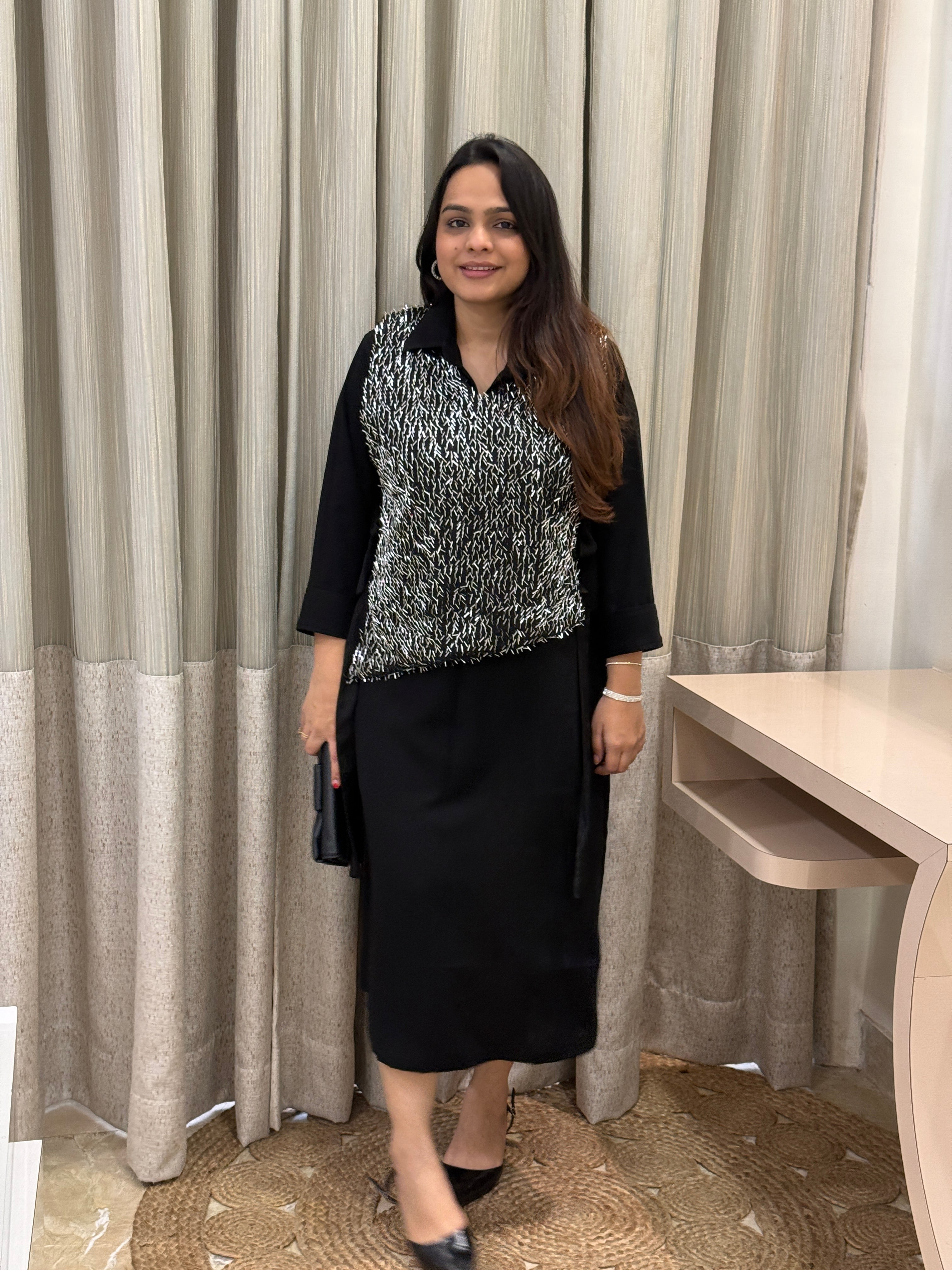 Grey Dazzeled Waistcoat