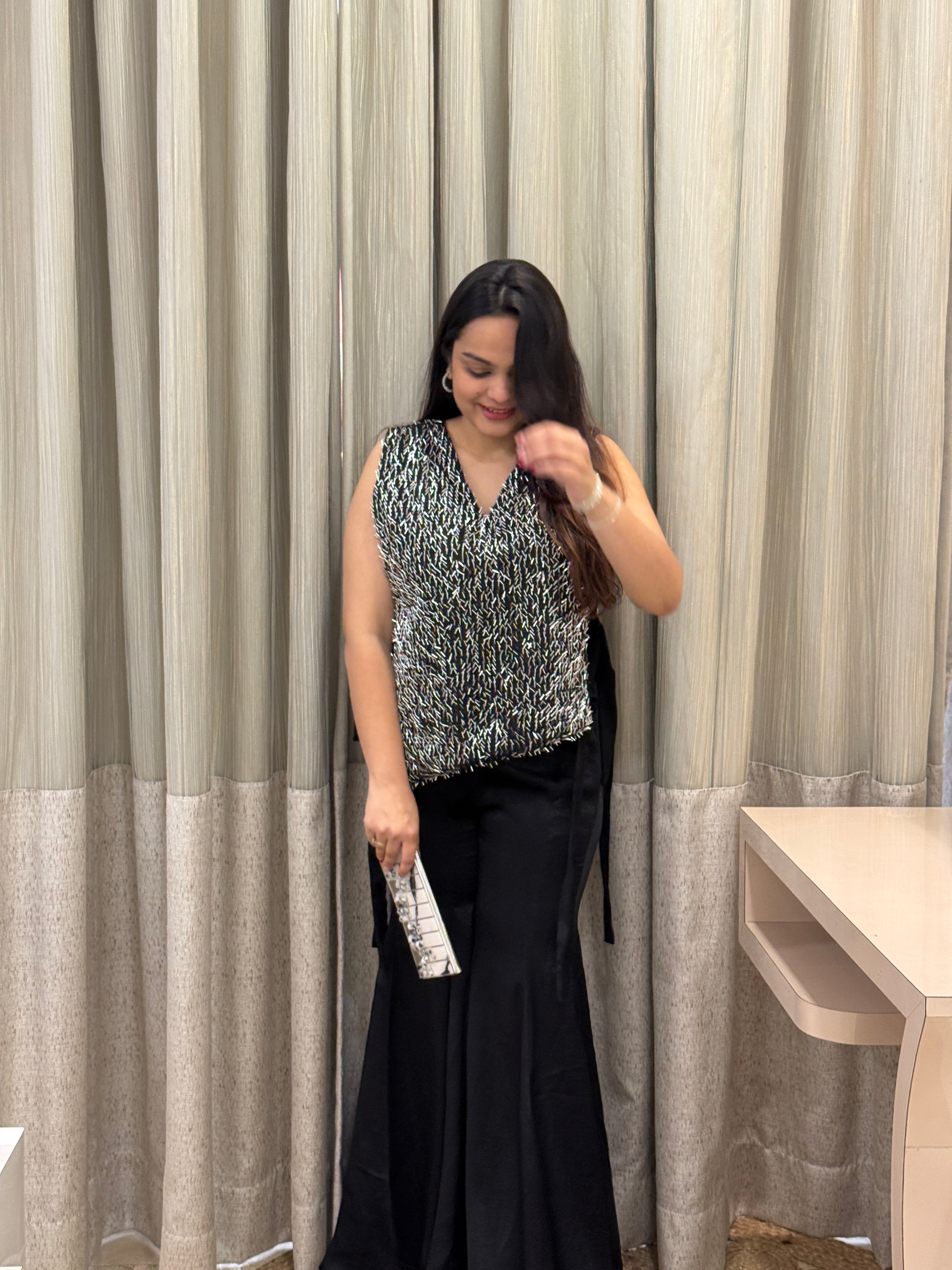 Grey Dazzeled Waistcoat