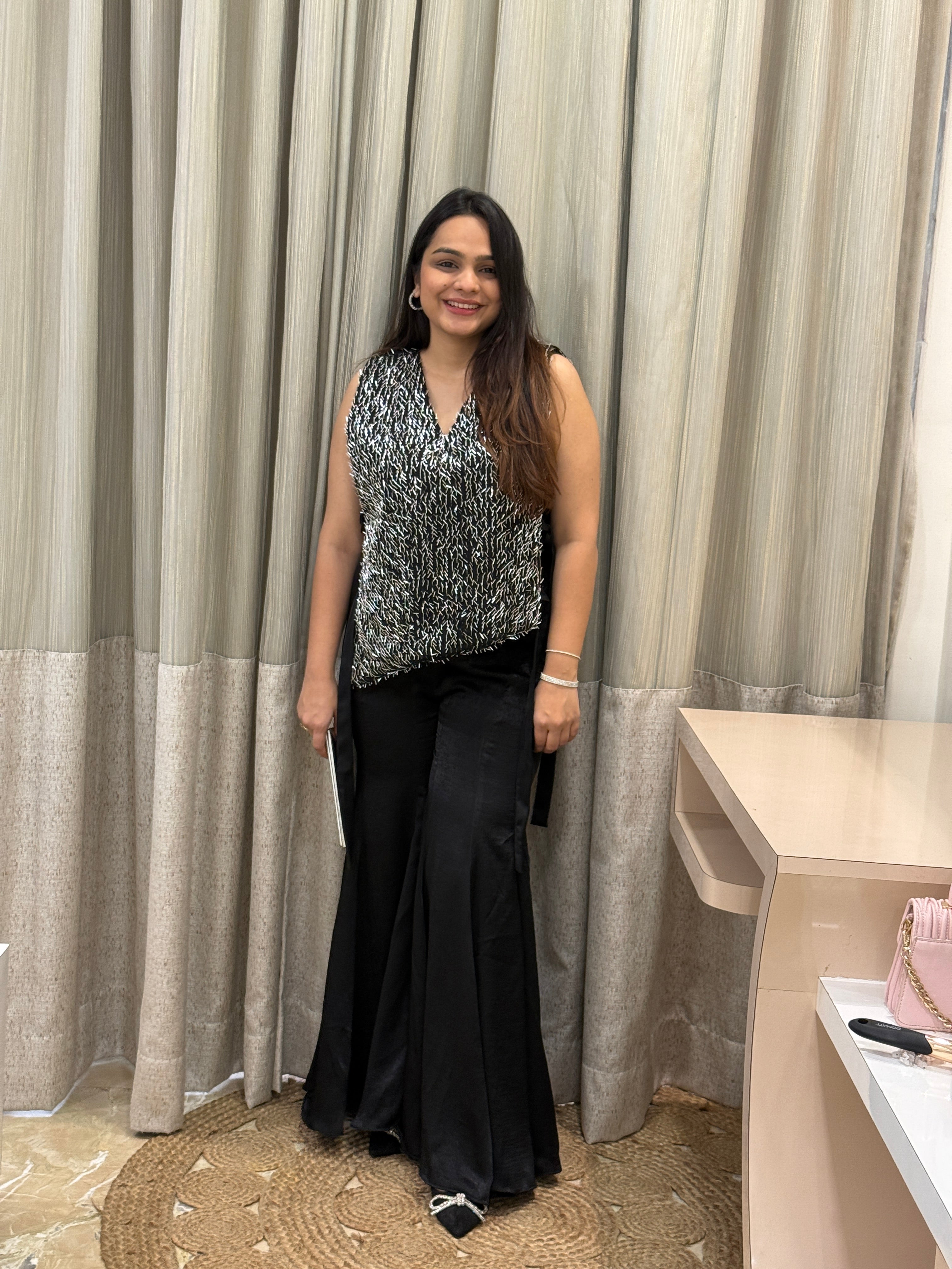 Grey Dazzeled Waistcoat